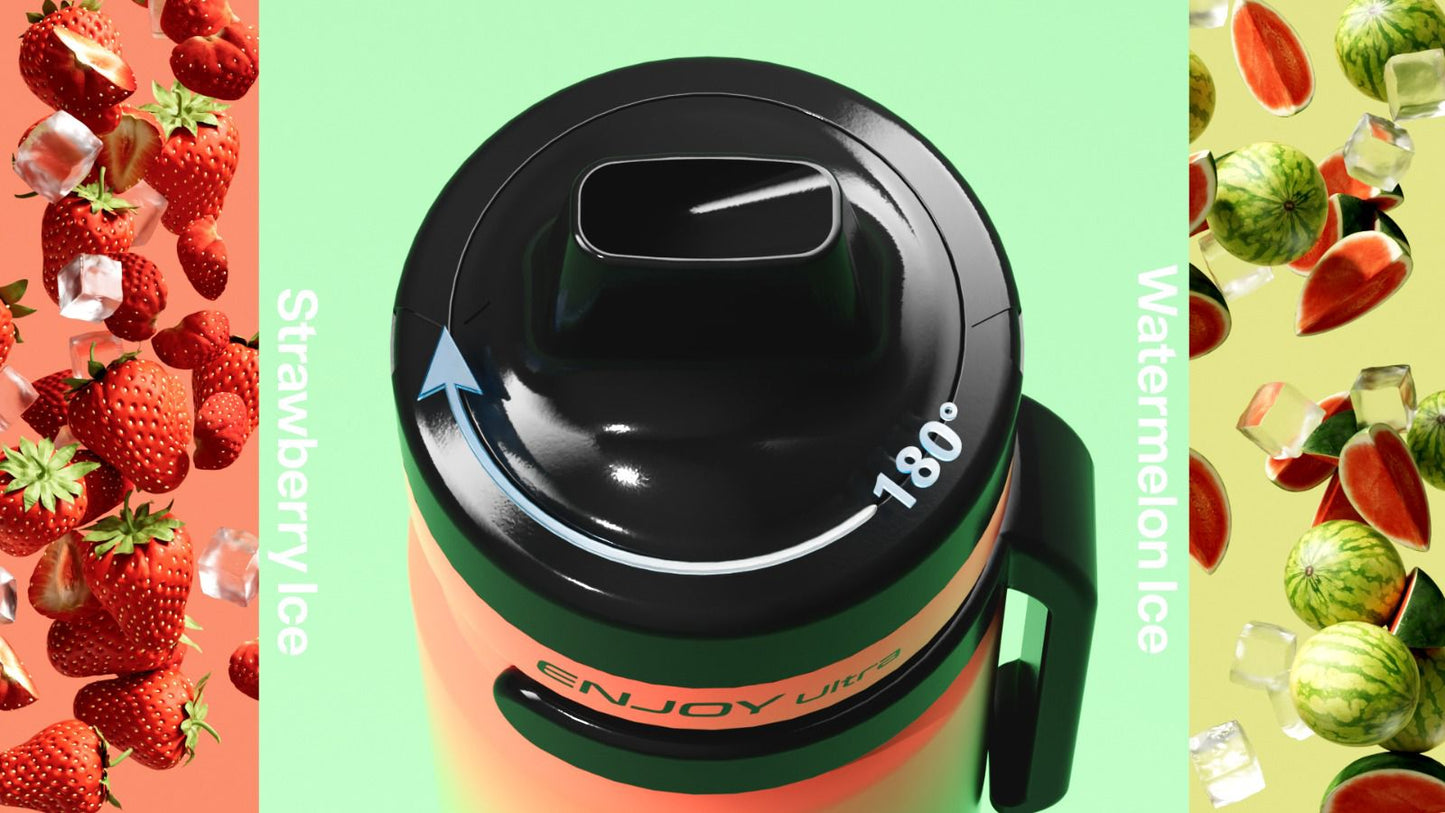 Enjoy Ultra 18k Puffs Dual Flavours Prefilled Vape Pod Kit - Box of 10