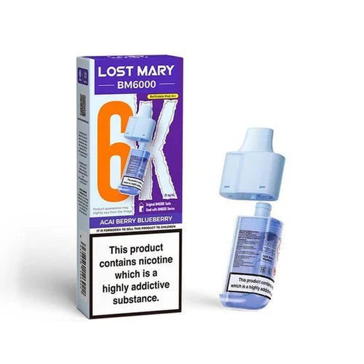 Lost Mary BM6000 Prefilled Pods Pack of 5