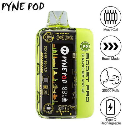 Pyne Pod Boost Pro 20000 Puffs Disposable Vape - Flavour