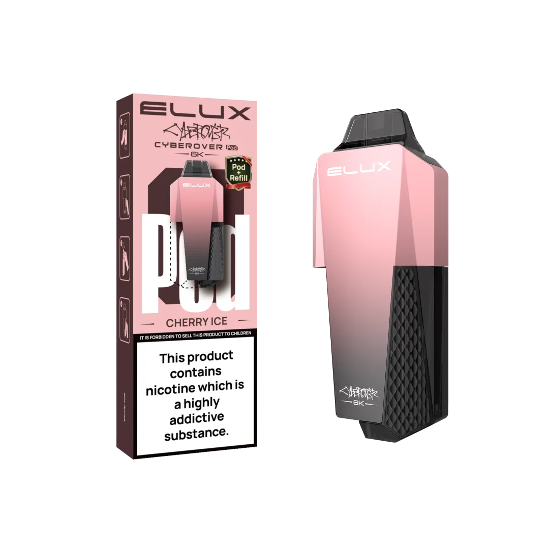 Elux Cyberover 6000 Prefilled Replacement Pods - Box of 5