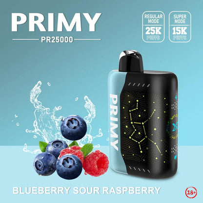 Primy PR25000 Puffs Prefilled Vape Pod Kit - Box of 5