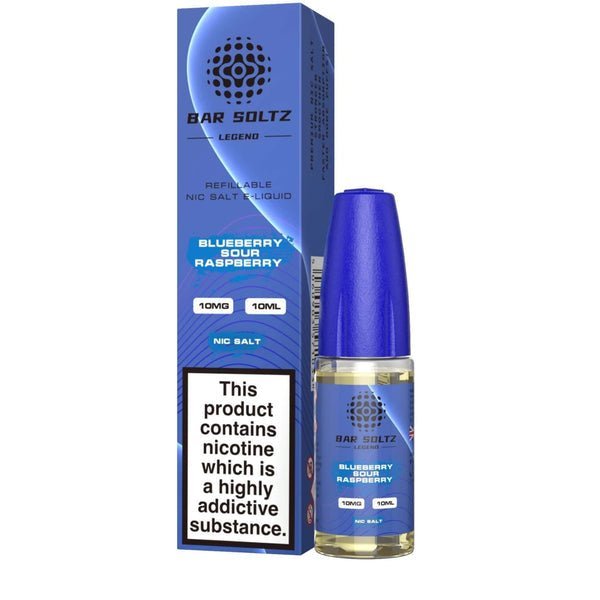 Bar Soltz Legend Nic Salts 10ml E-liquids - Box of 10 - #Simbavapeswholesale#