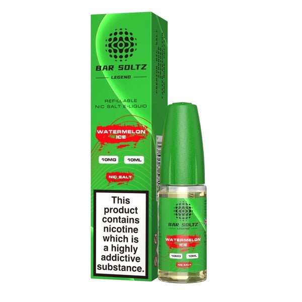 Bar Soltz Legend Nic Salts 10ml E-liquids - Box of 10 - #Simbavapeswholesale#