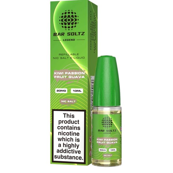 Bar Soltz Legend Nic Salts 10ml E-liquids - Box of 10 - #Simbavapeswholesale#