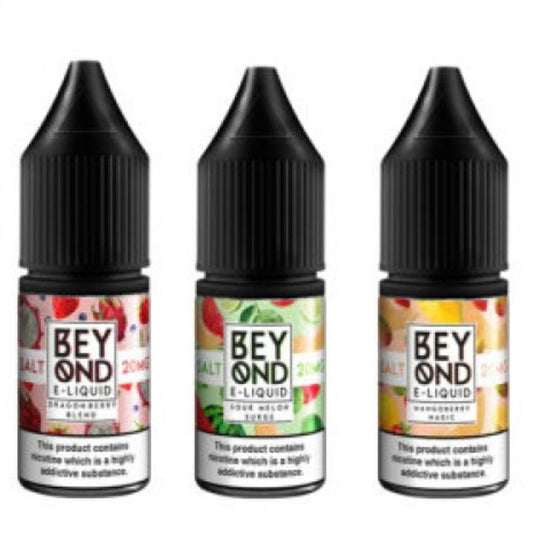 Beyond Salt 10ml Nic Salt E-Liquid 10 & 20mg | Pack of 10