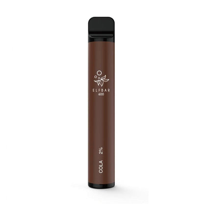 Elf Bar 600 Puff Prefilled Vape Pod Kit -  Box of 10