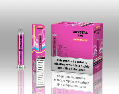 Crystal Bar Original 600 Prefilled Pod Kit - Pack of 10