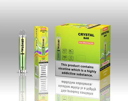 Crystal Bar Original 600 Prefilled Pod Kit - Pack of 10