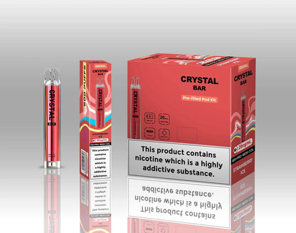 Crystal Bar Original 600 Prefilled Pod Kit - Pack of 10