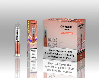 Crystal Bar Original 600 Prefilled Pod Kit - Pack of 10