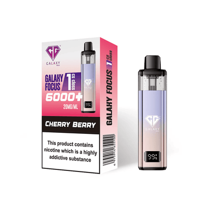 Crystal Galaxy Focus 6000 Prefilled Pod Vape Kit - Box of 5