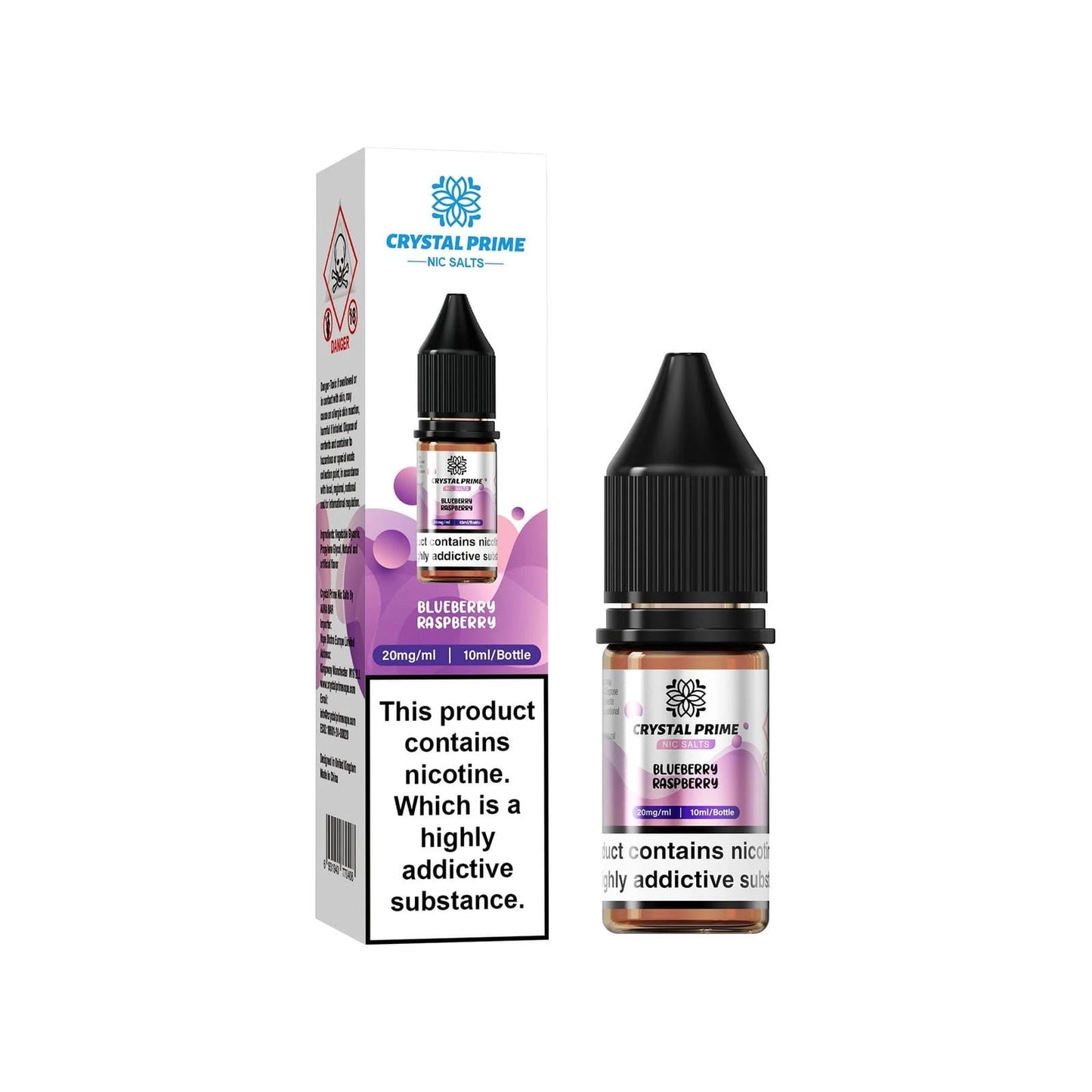 Crystal Prime 7000 Nic Salts 10ml | 20mg | Box of 10