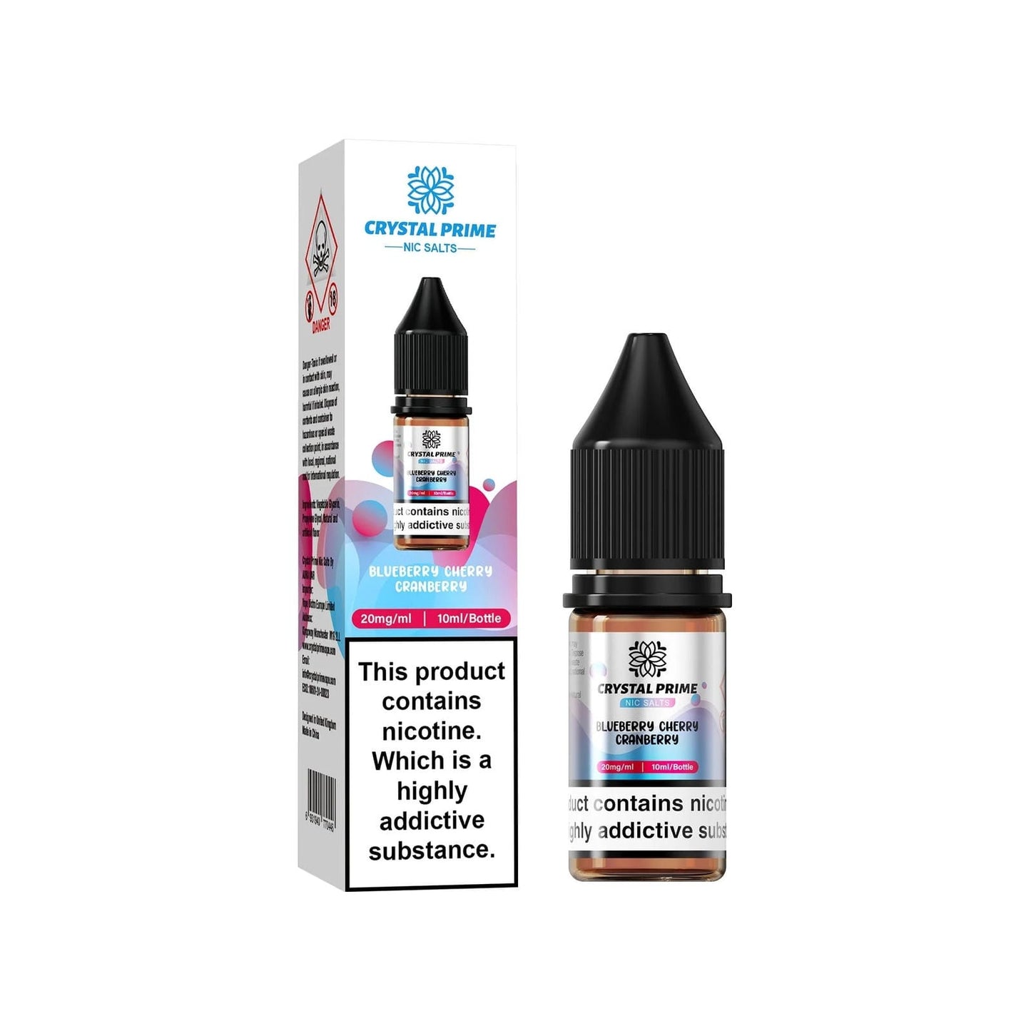 Crystal Prime 7000 Nic Salts 10ml | 20mg | Box of 10