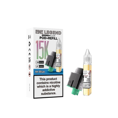 Elux ENE Legend 15K Replacement Pods - Pack of 5