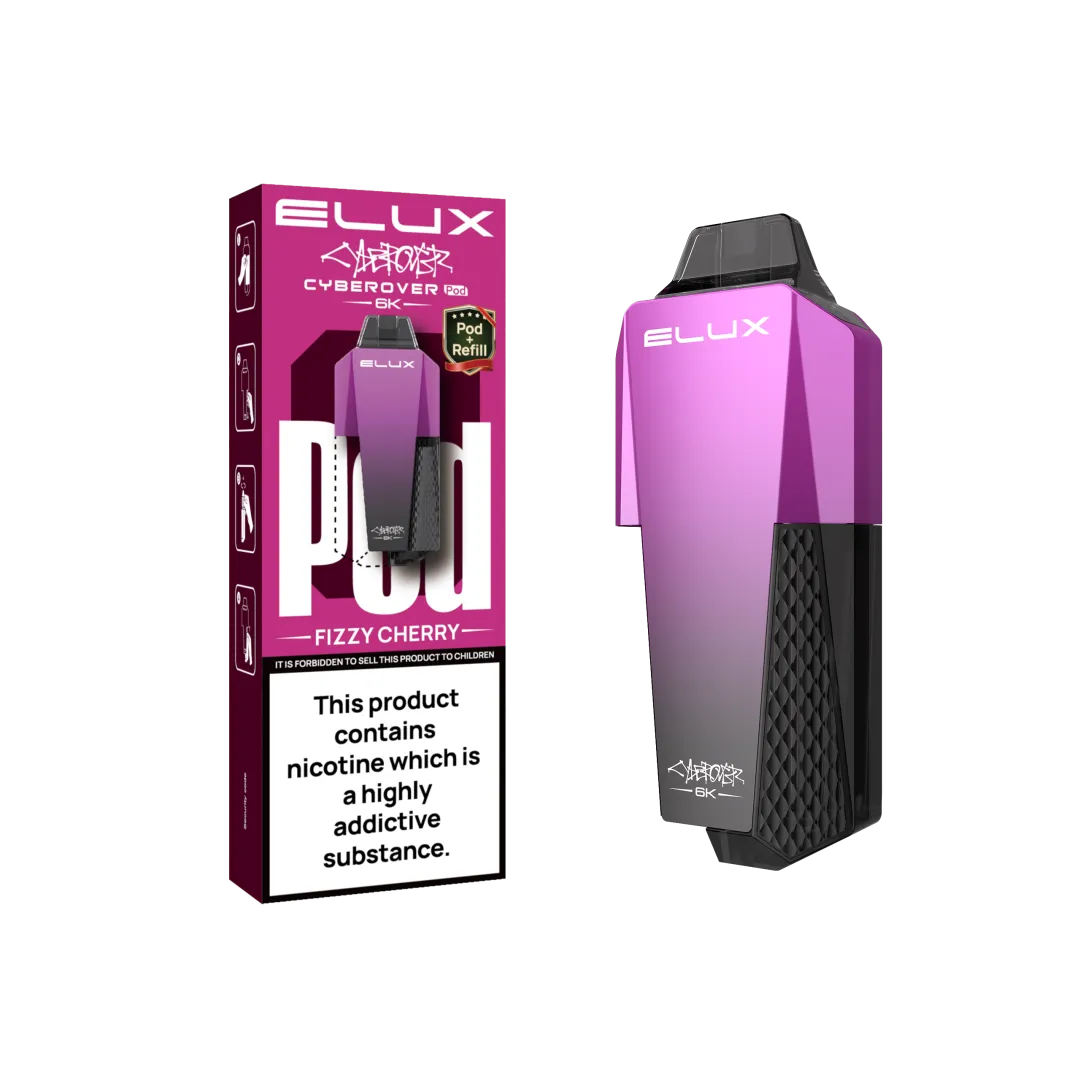 Elux Cyberover 6000 Prefilled Replacement Pods - Box of 5