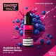 GHOT 3500 Nic Salts 10ml 20mg - Box of 10 available in 30 Blends with Very Berry Cranberry flavour