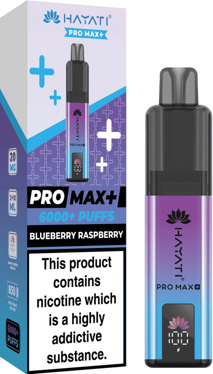 Hayati Pro Max Plus 6000 Puff Prefilled Pod Kit - Box of 5