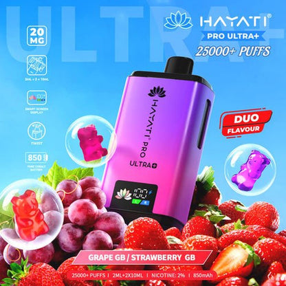 Hayati Pro Ultra Plus 25000 Prefilled Pod Kit - Box of 5