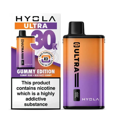Hyola Ultra 30k Prefilled Pod Vape Kit Box of 5 , Gummy Edition Flavour
