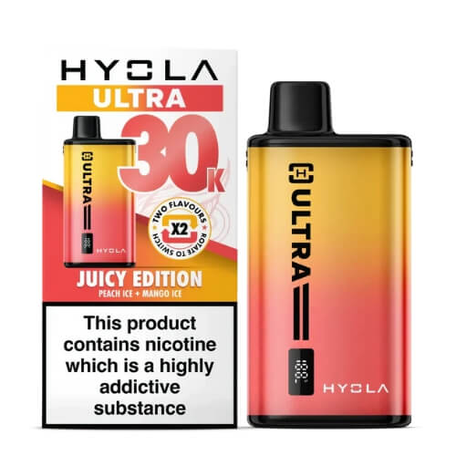 Hyola Ultra 30k Prefilled Pod Vape Kit Box of 5, Juicy Edition Flavour