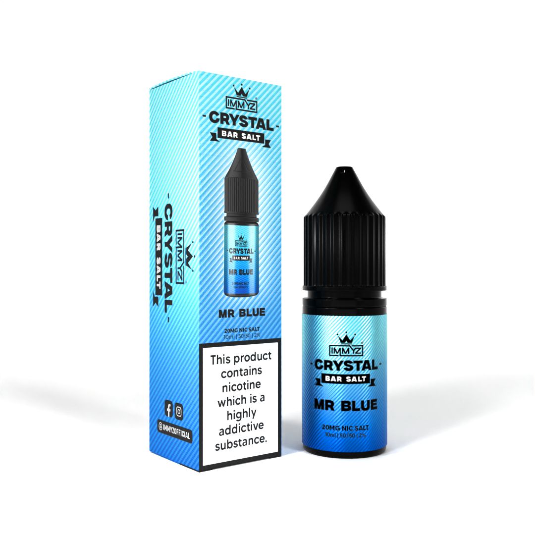 IMMYZ Crystal Bar Nic Salt 10ml E-liquid Pack of 10 - #Simbavapeswholesale#