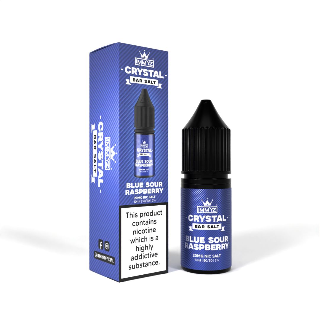 IMMYZ Crystal Bar Nic Salt 10ml E-liquid Pack of 10 - #Simbavapeswholesale#