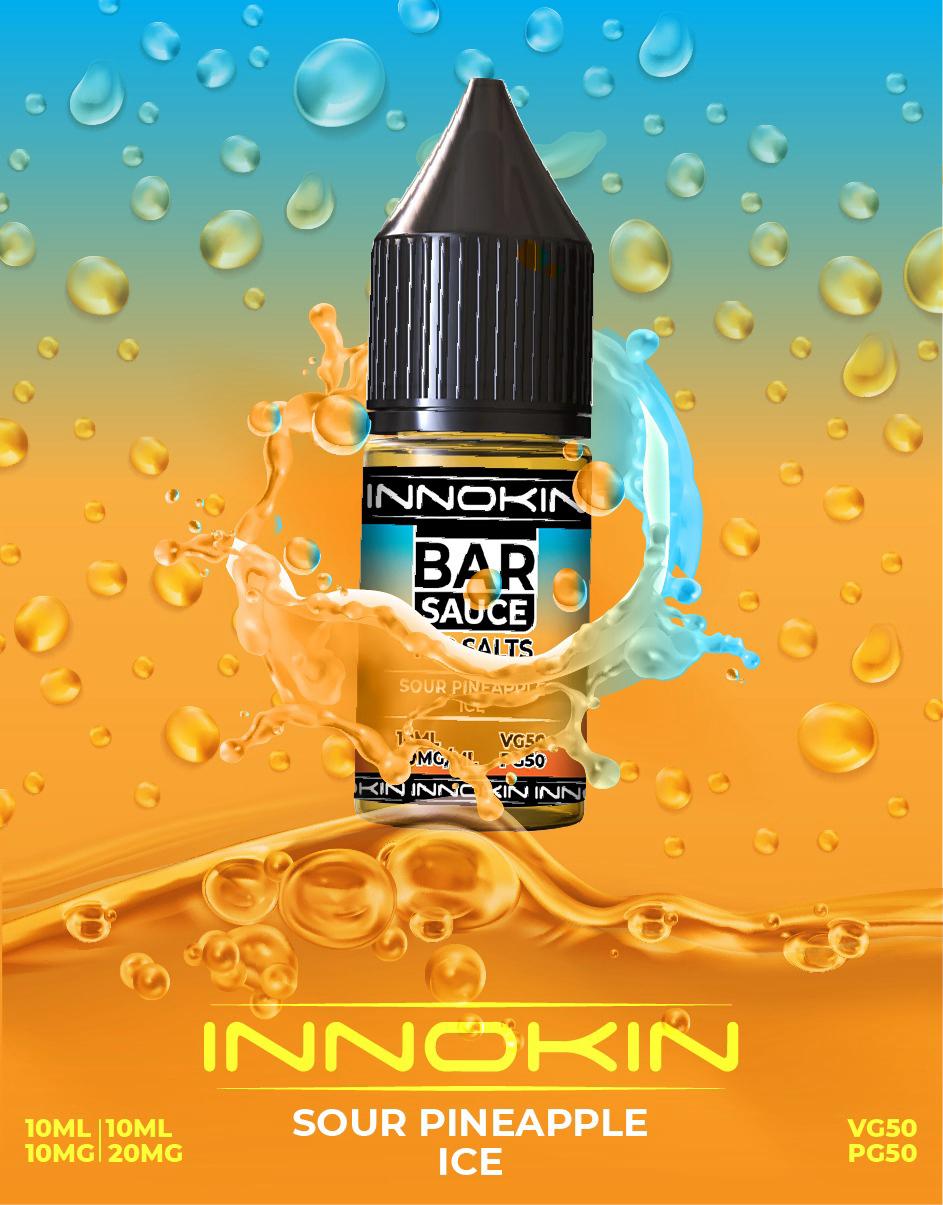Innokin Bar Sauce Nic Salts 10ml E - liquids Box of 10 - #Simbavapeswholesale#