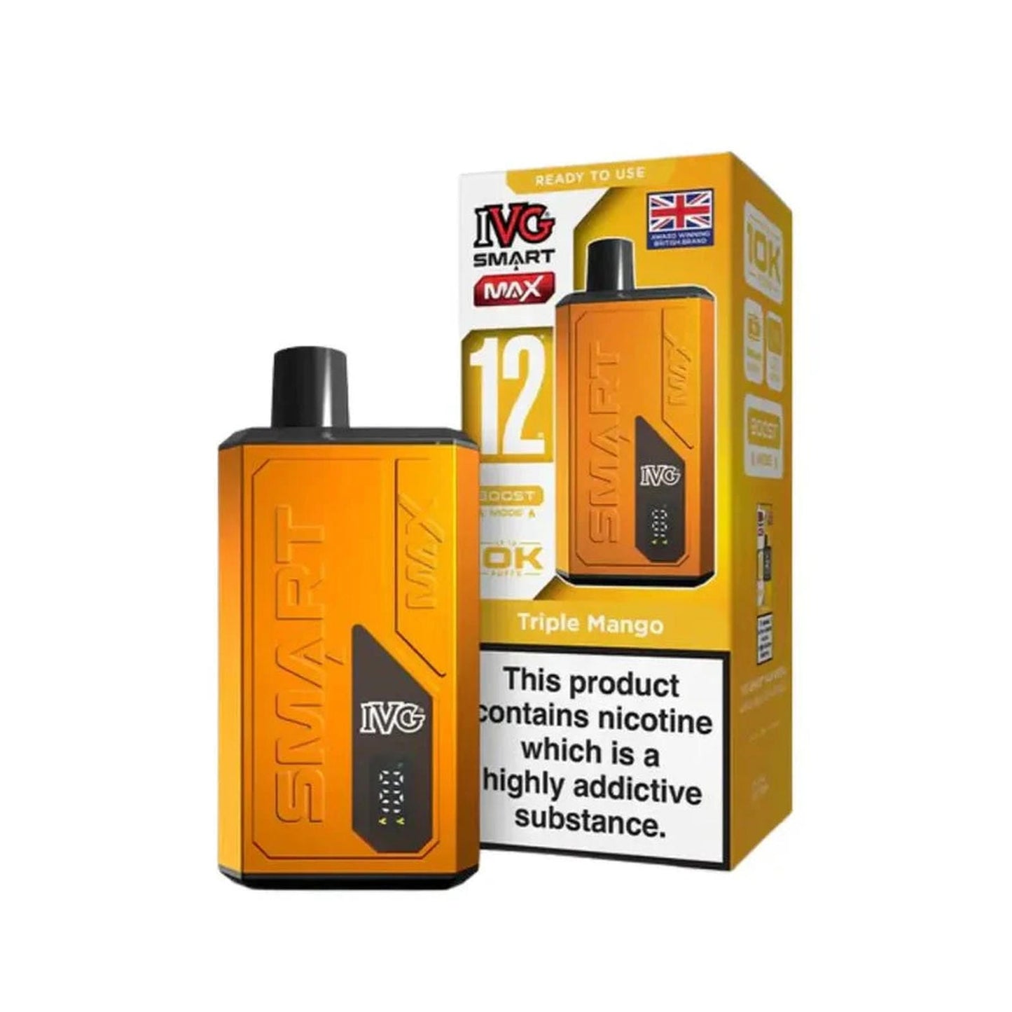 IVG Smart Max 10000 Prefilled Pod Vape Kit - Box of 5