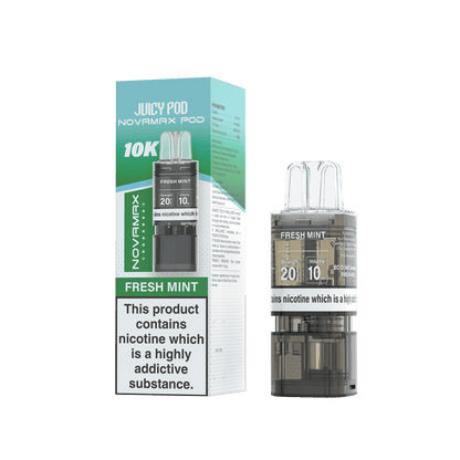 Juicy Pod Novamax 10K Replacement Pods - Pack of 10