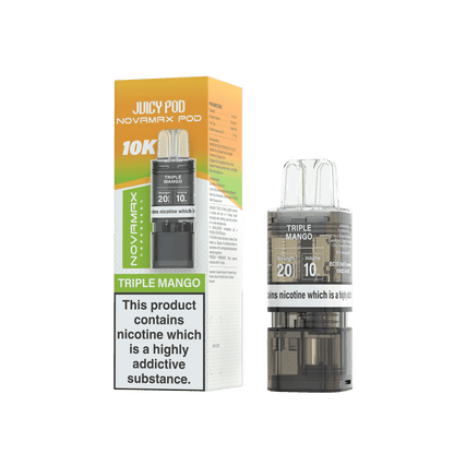 Juicy Pod Novamax 10K Replacement Pods - Pack of 10