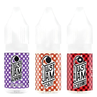 Just Jam 10ML Nic Salt E-Liquid 10 & 20mg | Pack of 10