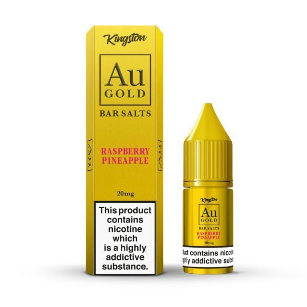 Kingston Au Gold Bar Salts 10ml Box of 10 - #Simbavapeswholesale#