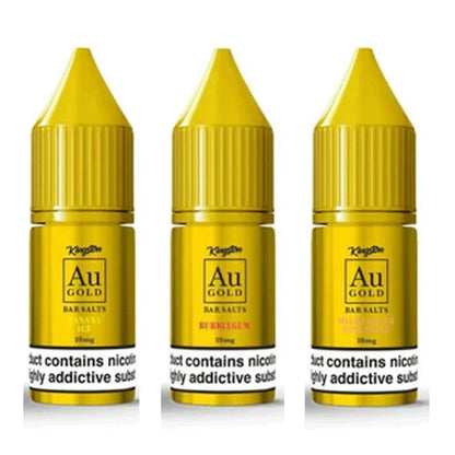 Kingston Au Gold Bar Salts 10ml Box of 10