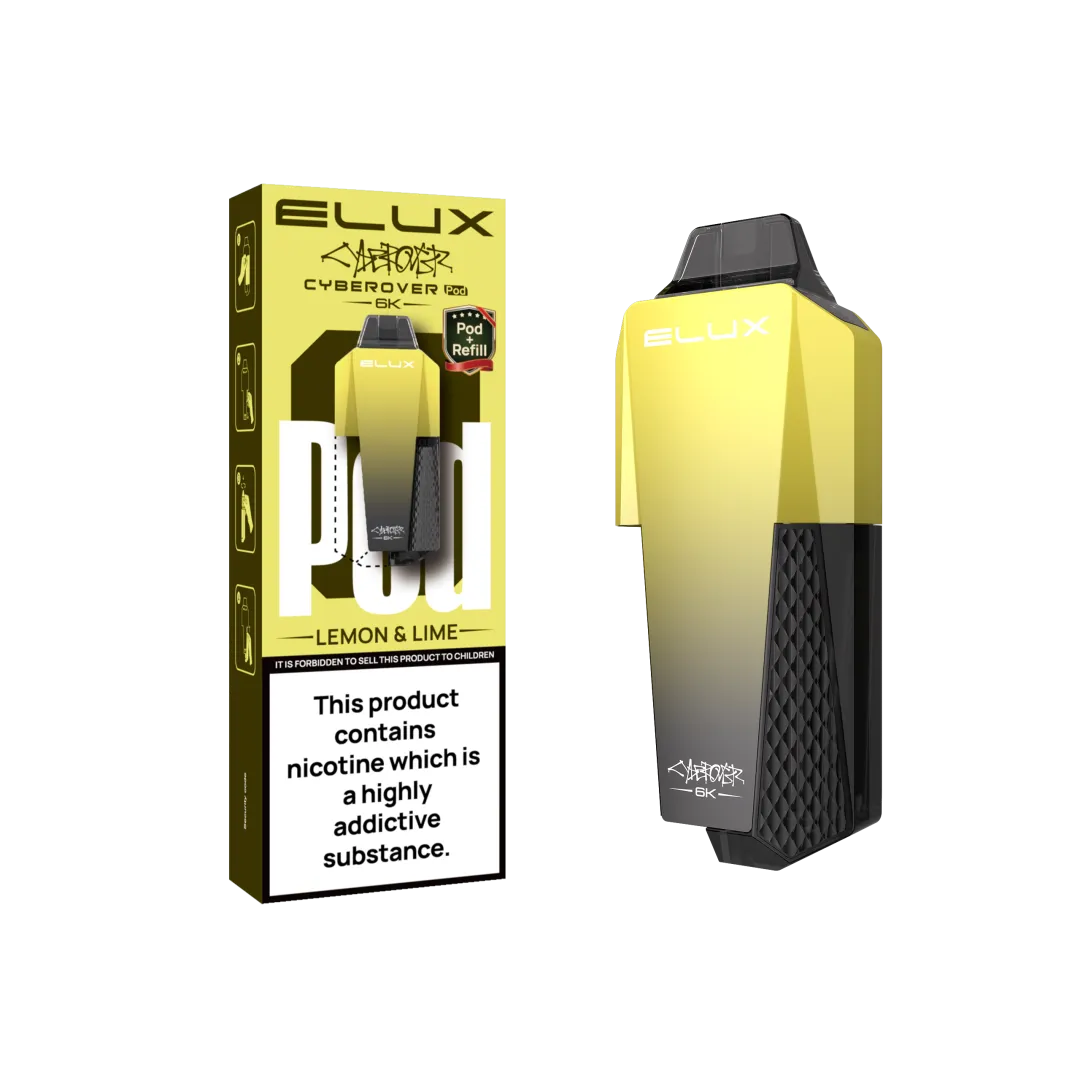 Elux Cyberover 6000 Prefilled Replacement Pods - Box of 5