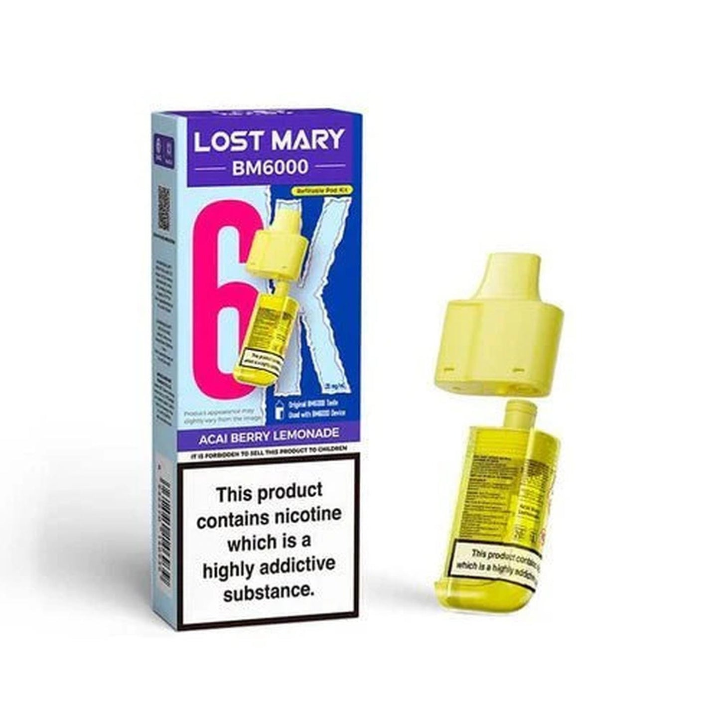 Lost Mary BM6000 Prefilled Pods Pack of 5