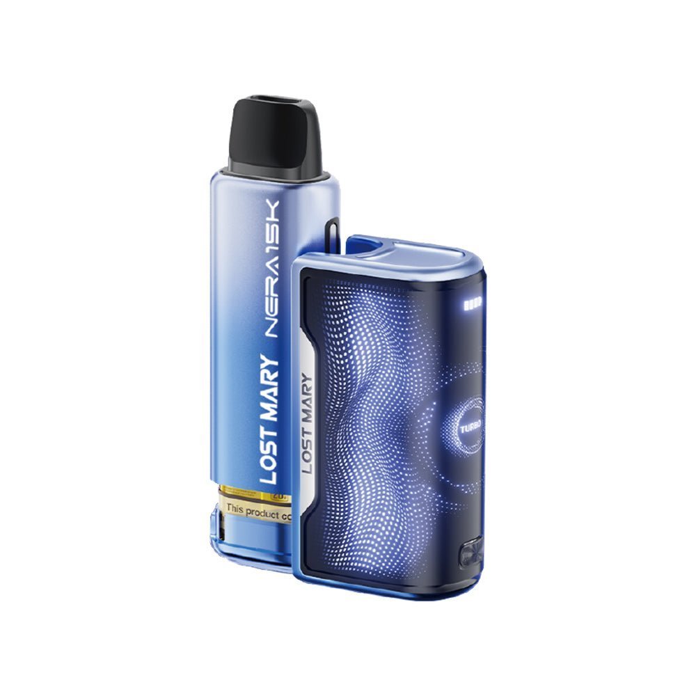 Lost Mary Nera 30K Puffs Prefilled Pod Kit Box of 5 - Avaialble In Blueberry Edition Flavour