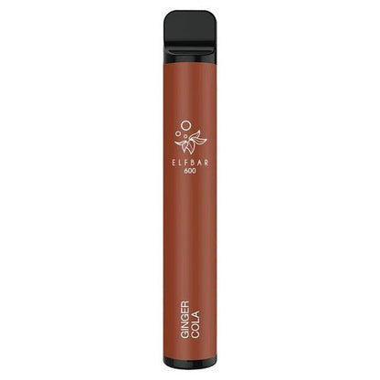 Elf Bar 600 Puff Prefilled Vape Pod Kit -  Box of 10