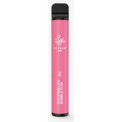 Elf Bar 600 Puff Prefilled Vape Pod Kit -  Box of 10
