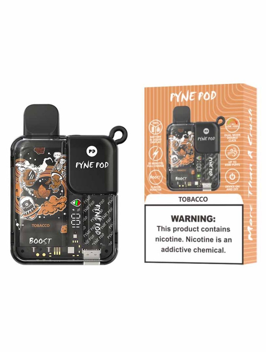 Pyne Pod Boost 8500 Puffs Prefilled Vape Pod Kit - Box of 10