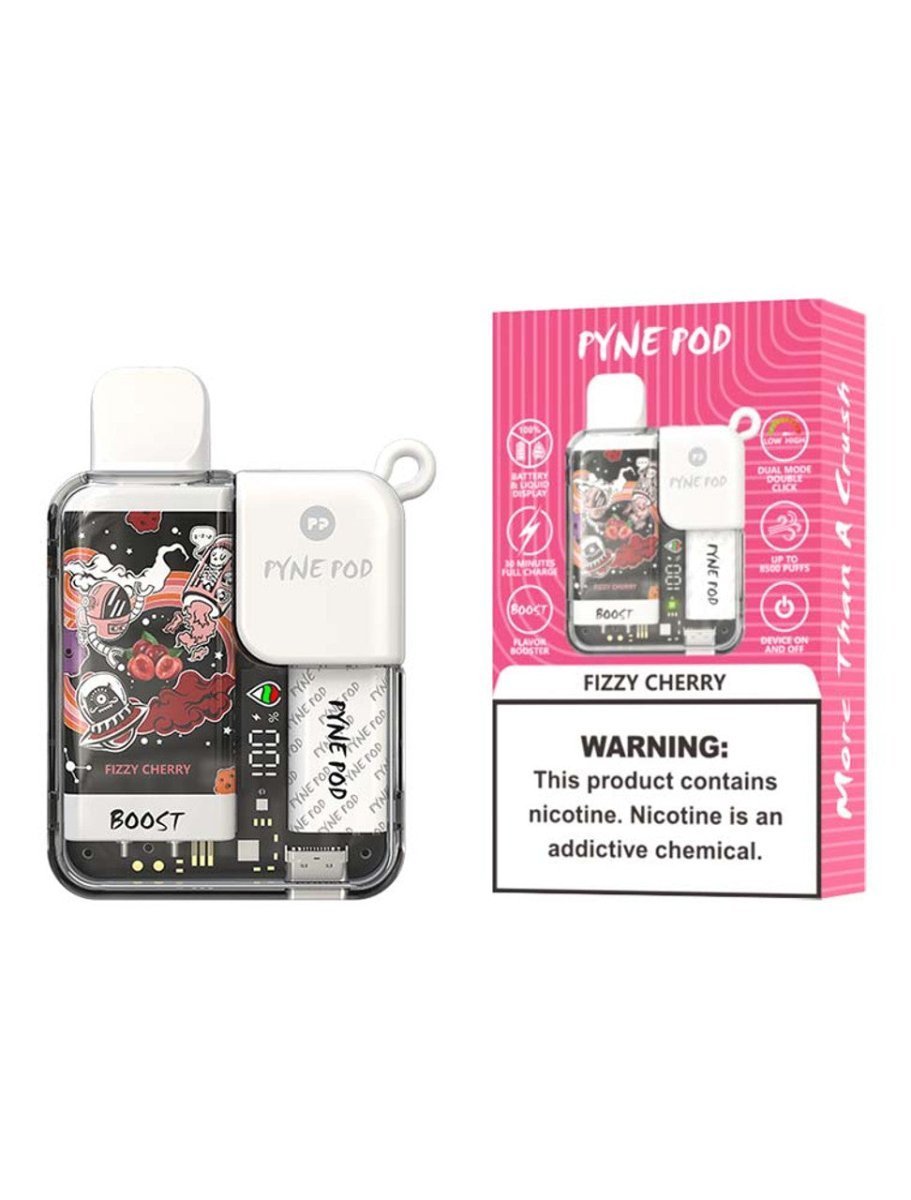Pyne Pod Boost 8500 Puffs Prefilled Vape Pod Kit - Box of 10