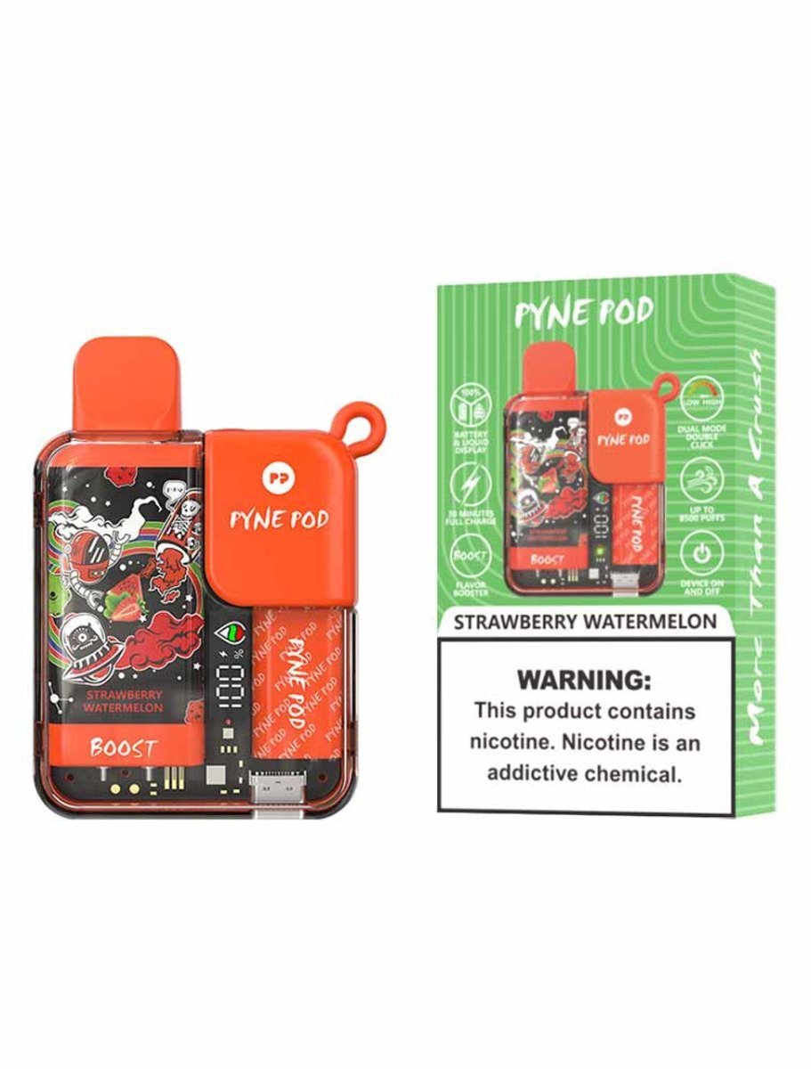 Pyne Pod Boost 8500 Puffs Prefilled Vape Pod Kit - Box of 10