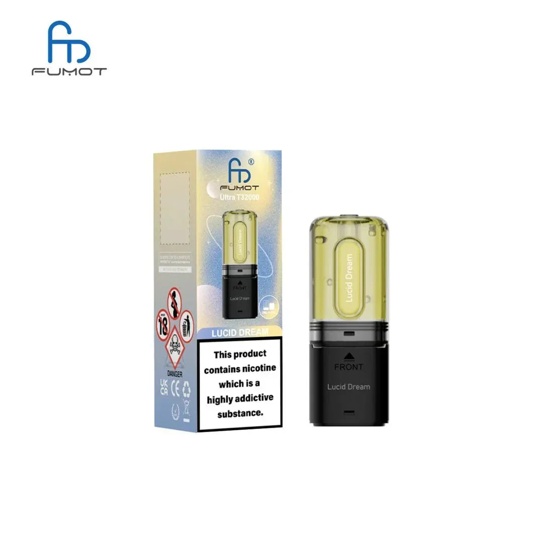 RandM Fumot T32000 Ultra Replacement Pods Pack of 5 - Wholesale Price !