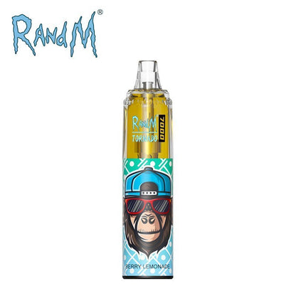 RandM Tornado 7000 Puff Disposable Vape - Box of 10 - Flavour