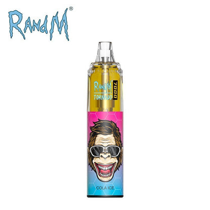 RandM Tornado 7000 Puff Disposable Vape - Box of 10 - Flavour