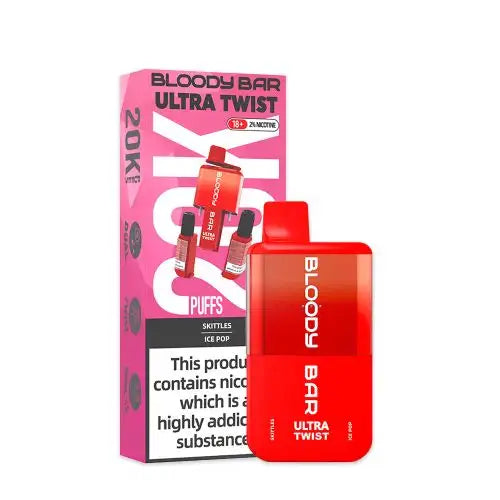 Bloody Bar Ultra Twist 20000 Puffs - Flavour