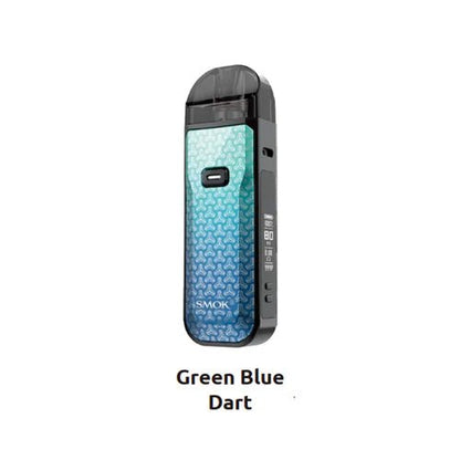 Smok Nord 5 Pod Kit, Green Blue Dart Color