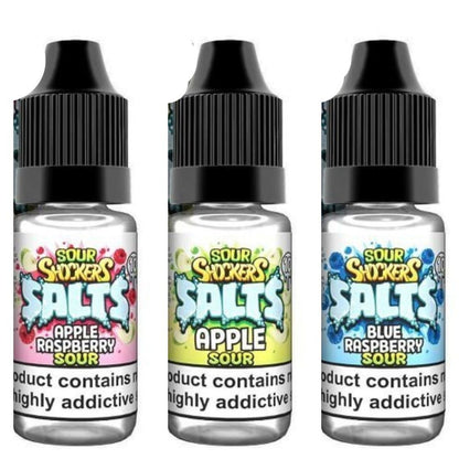 Sour Shockers 10ml Nic Salt E-Liquid 20mg | Pack of 5