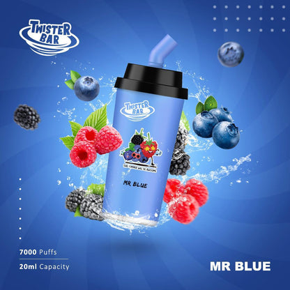 Twister Bar 7000 Disposable Vape Box of 10