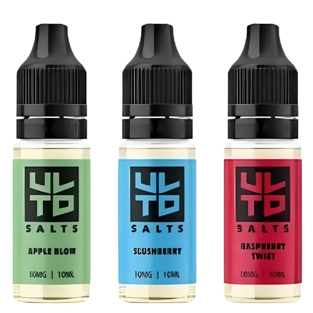 ULTD 10ml Nic Salt E-Liquid 10mg & 20mg | Pack of 10