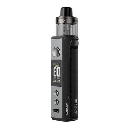 Voopoo Drag X2 Pod Kit, Grey Metal Color